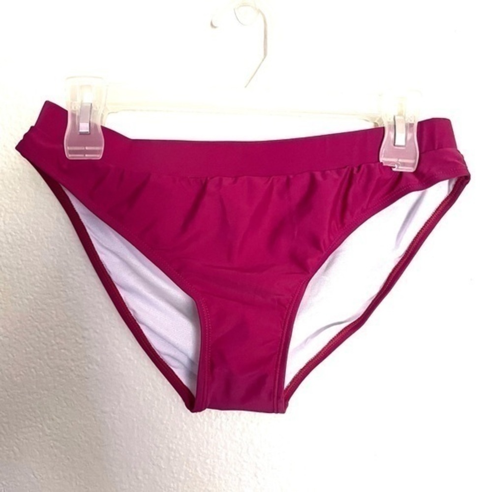 FUNNY GIRL Magenta bikini bottoms size large